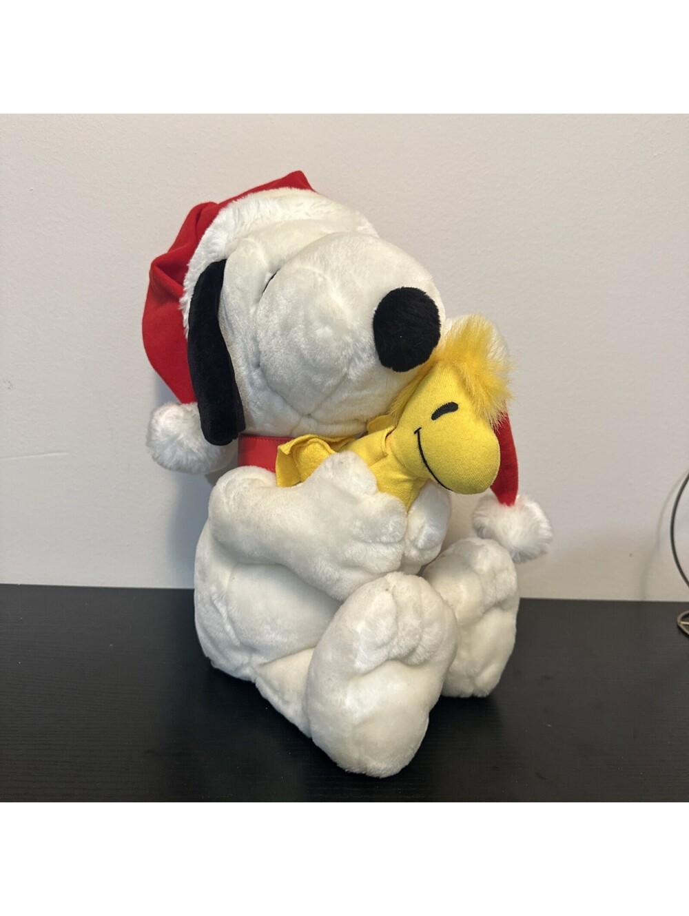Peanuts Christmas Snoopy & Woodstock 18" Stuffed Plush Kohl’s Applause w/o Tags
